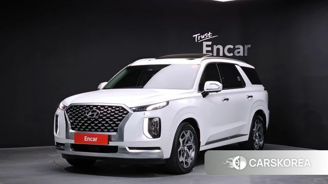 Hyundai Palisade 2021 Белый из Кореи