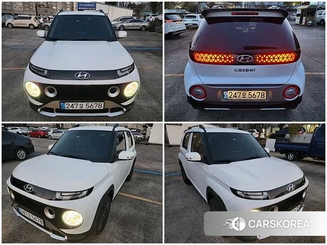 Hyundai Casper 2023 Белый из Кореи