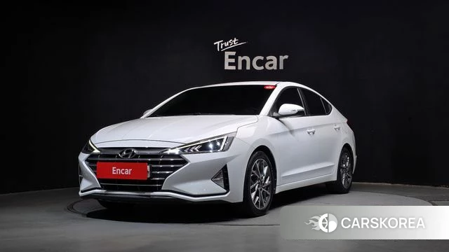 Hyundai The New Avante AD 2019 Белый из Кореи