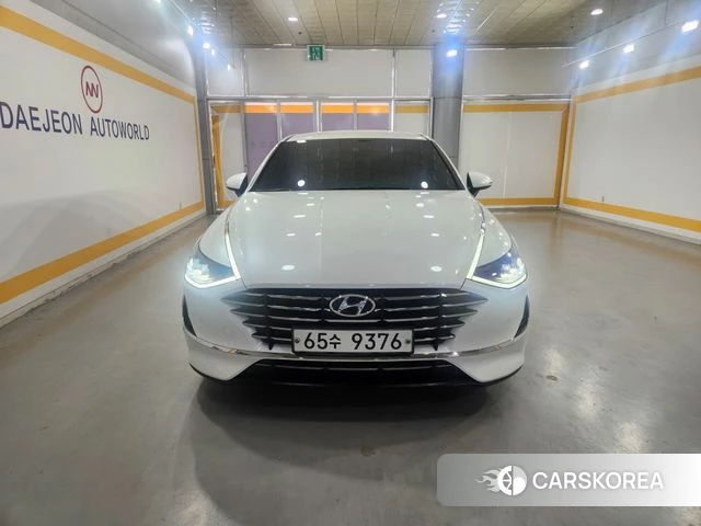 Hyundai Sonata (DN8) 2019 Белый из Кореи