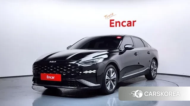Kia K8 Hybrid 2023 Черный из Кореи