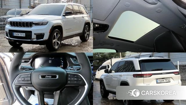 Jeep Grand Cherokee (WL) 2023 Белый из Кореи