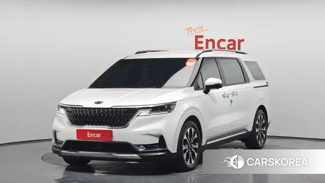 Kia Carnival 4th generation 2021 Белый из Кореи