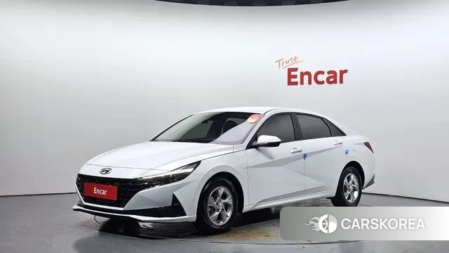 Hyundai Avante (CN7) 2020 Белый из Кореи