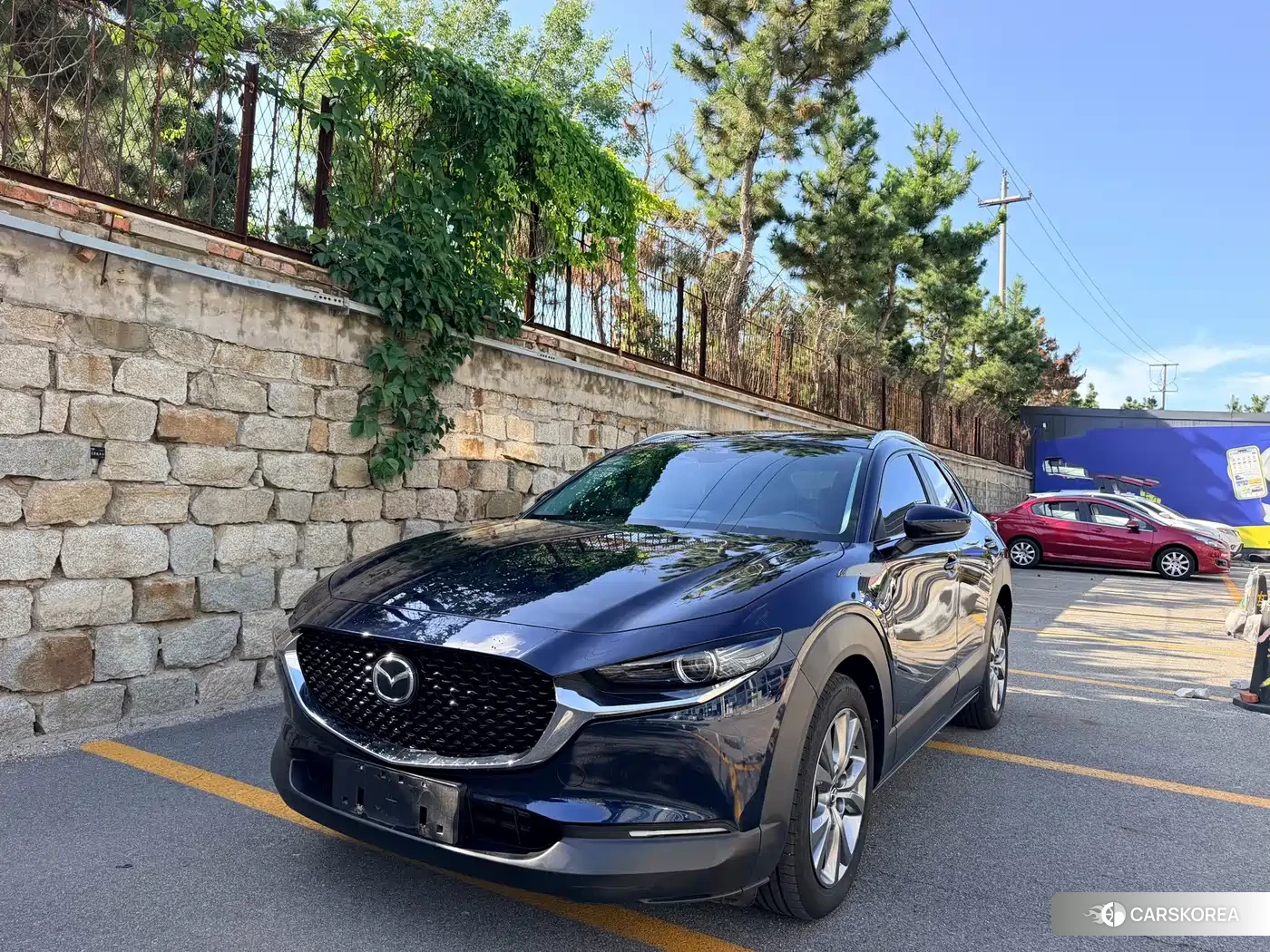Mazda CX-30 2024 Синий из Китая