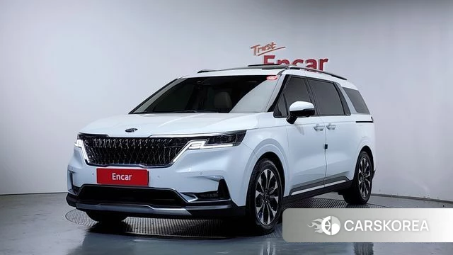 Kia Carnival 4th generation 2020 Белый из Кореи