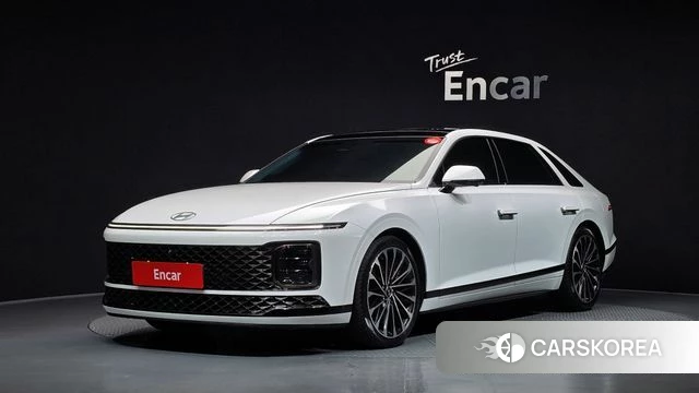 Hyundai Grandeur Hybrid (GN7) 2023 Белый из Кореи