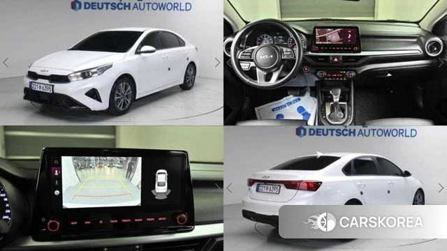 Kia The New K3 2nd generation 2021 Белый из Кореи