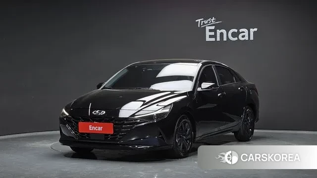 Hyundai Avante (CN7) 2023 Черный из Кореи