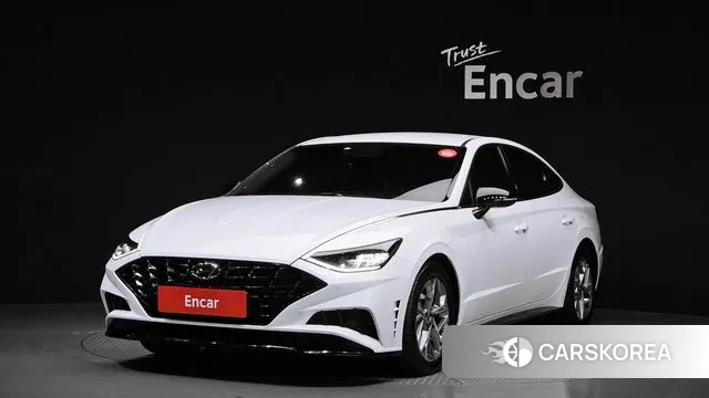 Hyundai Sonata (DN8) 2022 Белый из Кореи