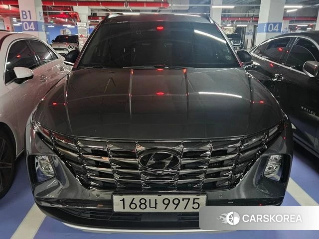 Hyundai Tucson Hybrid (NX4) 2022 Серый из Кореи