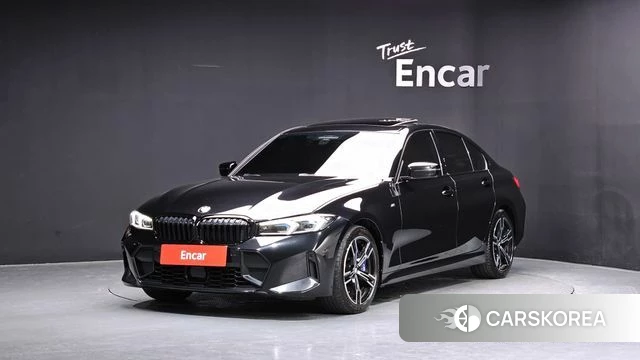 BMW 3 Series (G20) 2023 Черный из Кореи