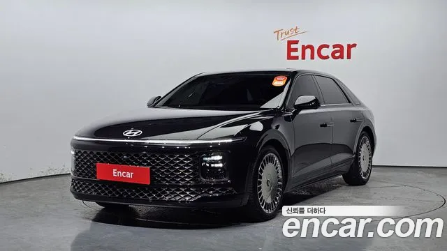 Hyundai Grandeur Hybrid (GN7) 2024 Черный из Кореи