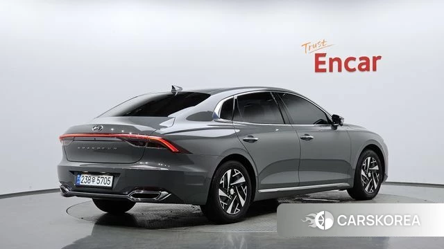 Hyundai The New Grandeur IG Hybrid 2022 Серый из Кореи