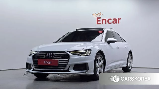 Audi A6 (C8) 2020 Белый из Кореи