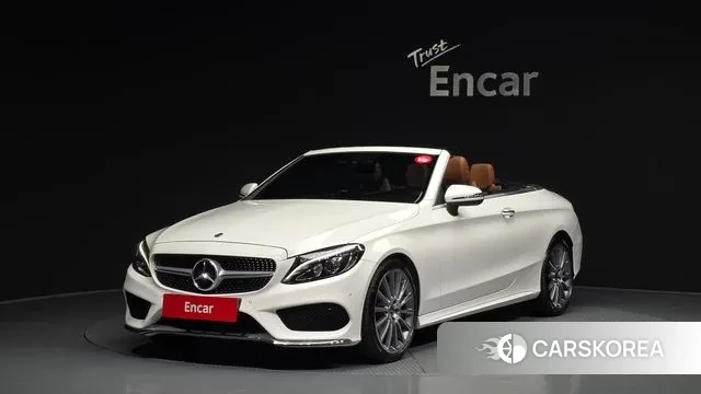 Mercedes-Benz C-Class W205 2018 Белый из Кореи
