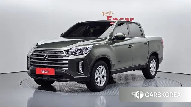 Ssangyong The New Rexton Sport 2021 Светло-зеленый из Кореи