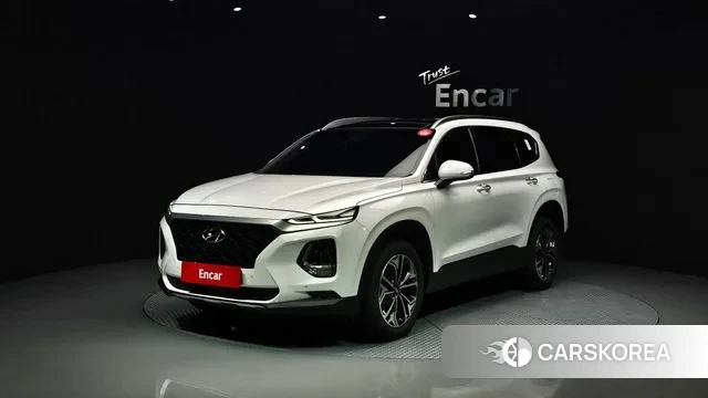 Hyundai Santa Fe TM 2018 Белый из Кореи