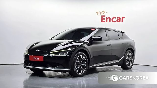 Kia EV6 2021 Черный из Кореи