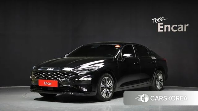 Kia K8 Hybrid 2022 Черный из Кореи