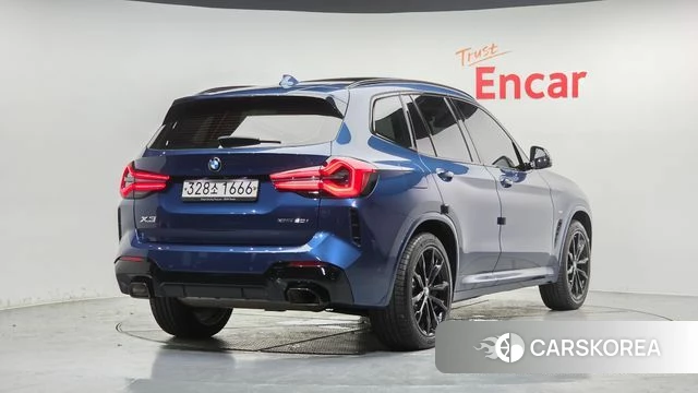 BMW X3 (G01) 2022 Синий из Кореи