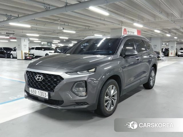 Hyundai Santa Fe TM 2018 Серый из Кореи