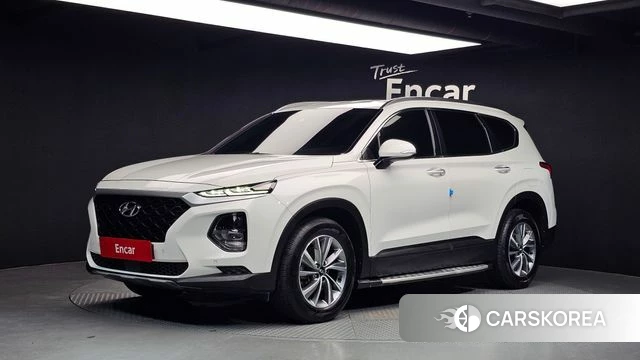Hyundai Santa Fe TM 2019 Белый из Кореи