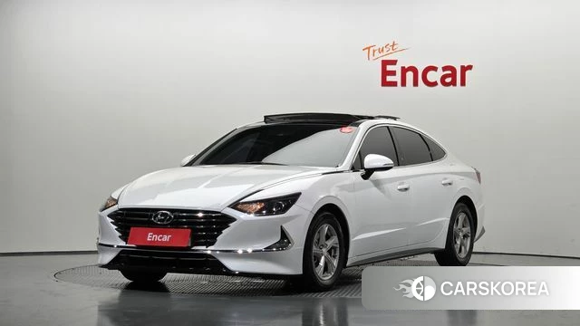 Hyundai Sonata (DN8) 2019 Белый из Кореи
