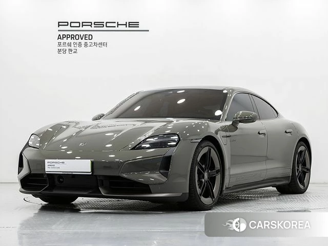 Porsche Taycan 2025 Цвет тростника из Кореи