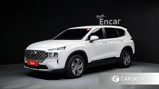 Hyundai The New Santa Fe 2022 Белый из Кореи