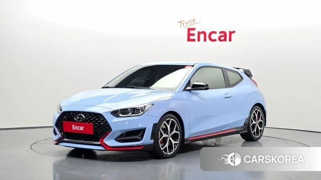 Hyundai Veloster (JS) 2018 Небесно-голубой из Кореи