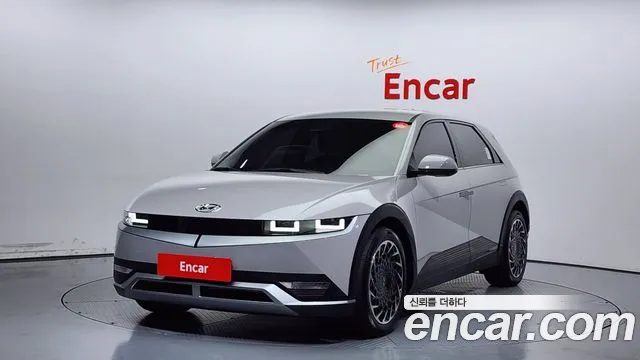 Hyundai Ionic 5 2022 Серебристо-серый из Кореи