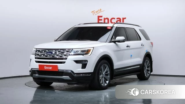Ford Explorer 2018 Белый из Кореи