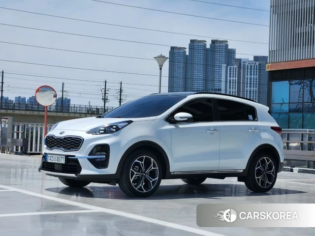 Kia Sportage The Bold 2021 Белый из Кореи