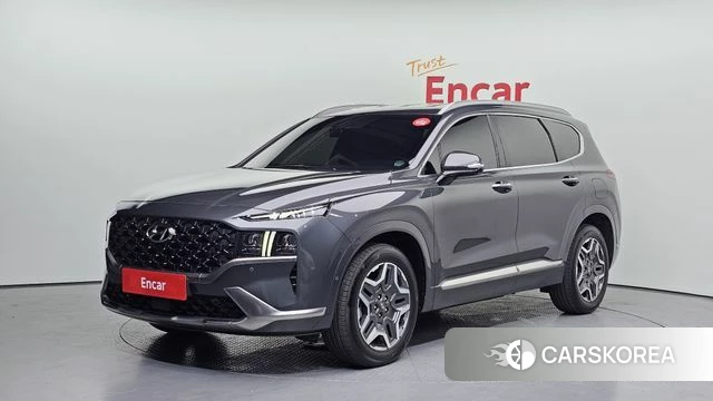 Hyundai The New Santa Fe 2021 Серый из Кореи