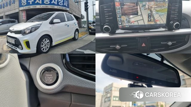 Kia All New Morning (JA) 2019 Белый из Кореи