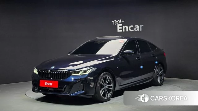 BMW 6 Series GT (G32) 2023 Синий из Кореи