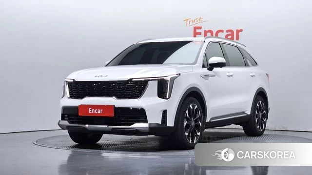 Kia The New Sorento 4th Generation 2024 Белый из Кореи
