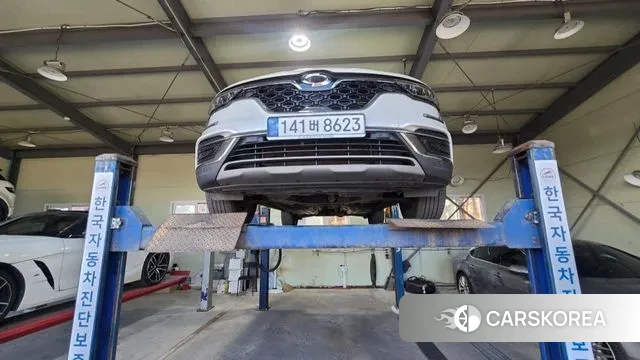 Renault Korea (Samsung) The New QM6 2022 Белый из Кореи