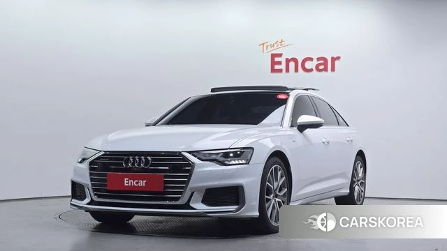 Audi A6 (C8) 2023 Белый из Кореи