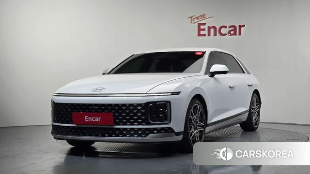 Hyundai Grandeur (GN7) 2023 Белый из Кореи
