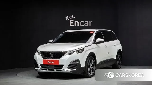 Peugeot 5008 second generation 2018 Белый из Кореи