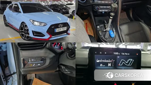 Hyundai Veloster (JS) 2020 Синий из Кореи