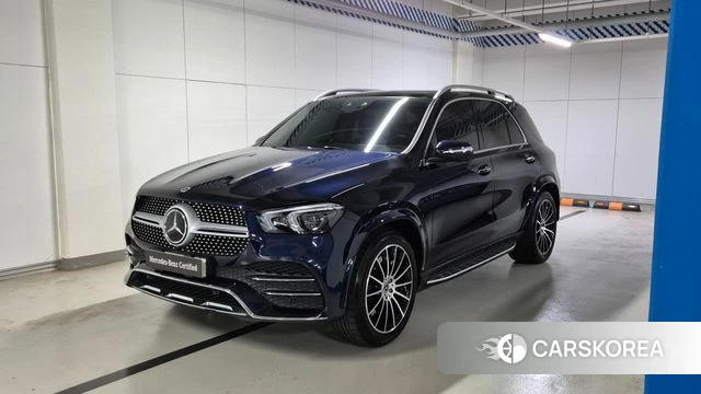 Mercedes-Benz GLE-Class W167 2022 Синий из Кореи