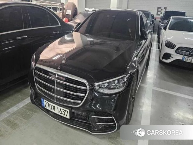 Mercedes-Benz S-Class W223 2023 Черный из Кореи