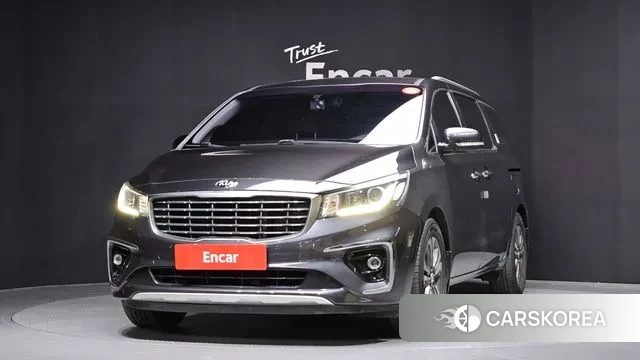 Kia The New Carnival 2018 Серый из Кореи