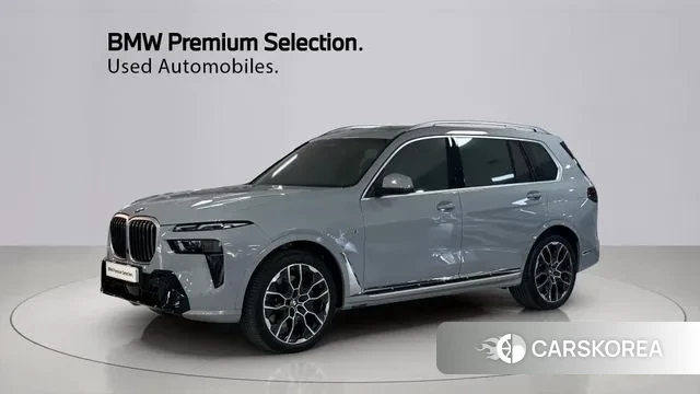 BMW X7 (G07) 2024 Серый из Кореи