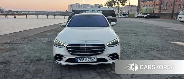 Mercedes-Benz S-Class W223 2021 Белый из Кореи