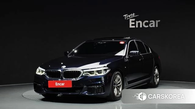 BMW 5 Series (G30) 2019 Синий из Кореи