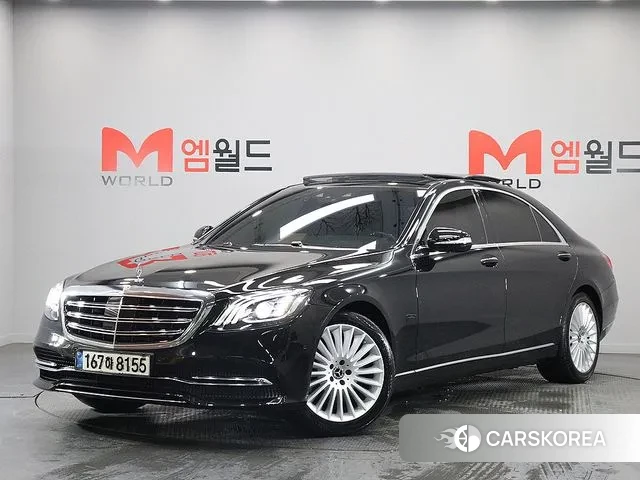 Mercedes-Benz S-Class W222 2020 Черный из Кореи